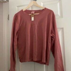 NWT PINK Victorias Secret Crop Top XXL